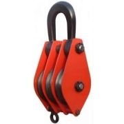 Блок монтажный трехрольный с ушком TOR HQLK 3-50 К3 50т