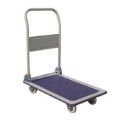 Тележка платформенная пластиковая 350 кг TOR PH350P (820х575) со складной ручкой (пластик, 125 мм)