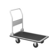 Тележка платформенная 600 кг TOR PH600 (800х500) со складной ручкой (пластиковые колеса 100 мм)