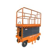 Подъемник ножничный передвижной 500 кг 12/14 м TOR SJY-0,5-12 DC аккумуляторный (G)