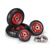 Колесо большегрузное P 250 250 мм резина с протектором, на ось (F)