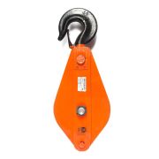 Блок монтажный однорольный с крюком TOR HQG(L) K1-5,0 т с откидной щекой (G)