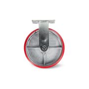 Колесо большегрузное неповоротное FCp 46 100 мм полиуретановое (F)