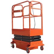 Подъемник ножничный передвижной 240 кг 3/5 м TOR GTJY DC аккумуляторный