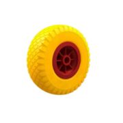 Колесо литое полиуретановое 260 мм PU 1805-2 с пластиковым ободом (без подшипника)