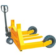 Тележка гидравлическая для бездорожья 1500 кг 800 мм резиновые колеса TOR HW