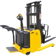 Штабелер самоходный 1,5 т 5,0 м XILIN CQDH15A-II с раздвижными вилами и противовесом (с платформой)