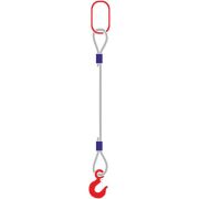 Строп канатный 1СК, с 1 крюком 1,0Т x 1,2М