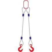 Строп канатный 2СК, с 2 крюками 10Т x 3,5М
