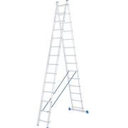 Лестница 2-х секционная алюминиевая 2*14