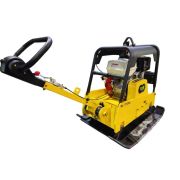 Виброплита реверсивная гидравлическая TOR CY-350 300кг, 40кН (Honda) чугунная плита