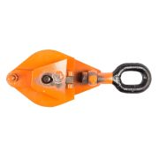 Блок монтажный однорольный с ушком TOR HQG(L) K1-1,0 т с откидной щекой (T)