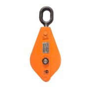 Блок монтажный однорольный с ушком TOR HQG(L) K1-1,0 т с откидной щекой (K)