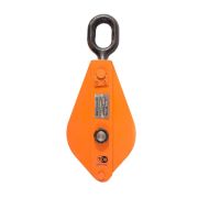 Блок монтажный однорольный с ушком TOR H K1 2т с откидной щекой (G)